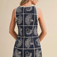 Seascape Crochet Detail Dress