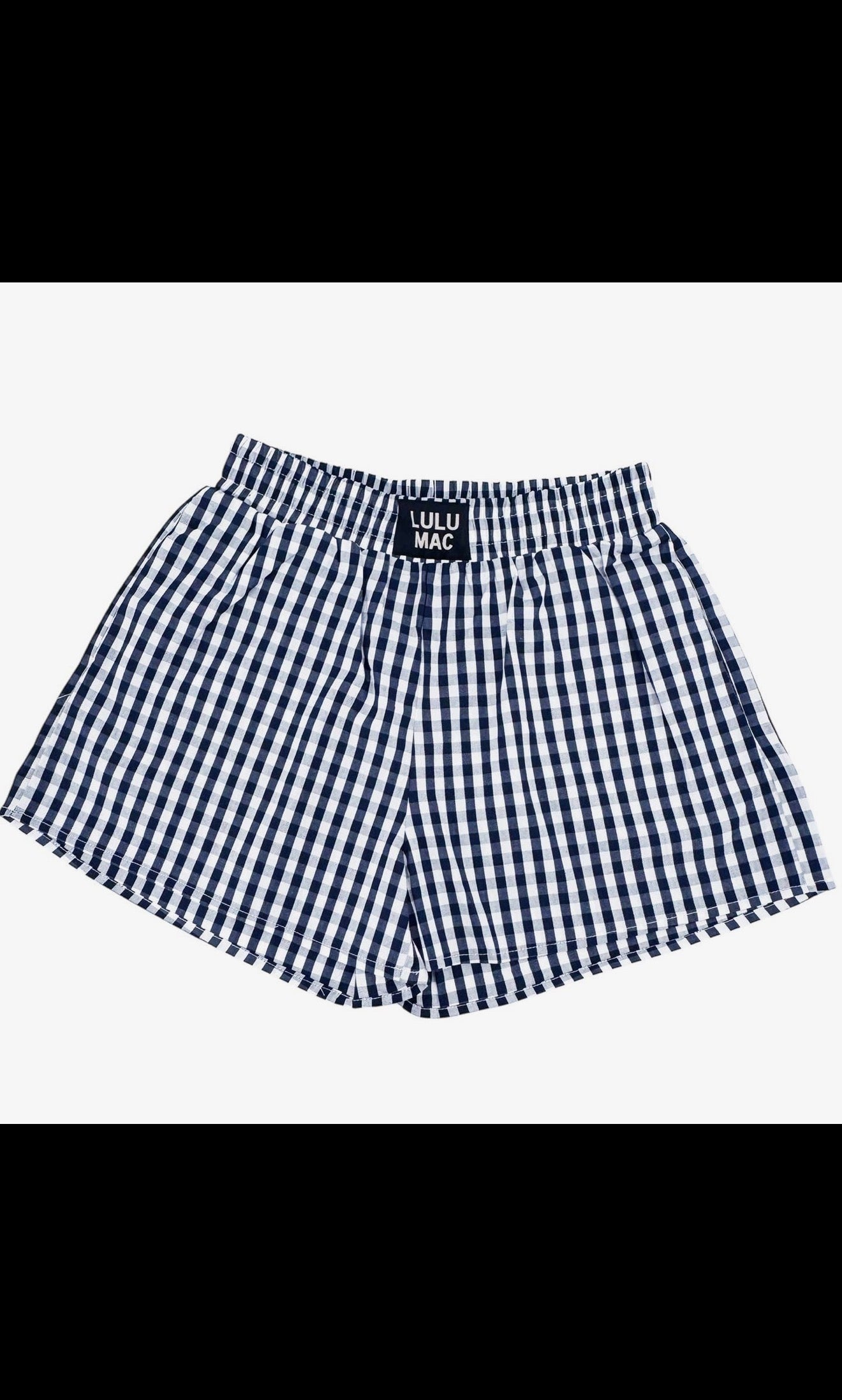 LULU MAC Gingham Shorts