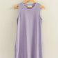 Sleeveless Casual Tee Dress