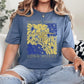Floral School Spirit T-shirt