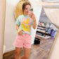 Pretty in Pink Denim Shorts