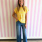 Pink Lemonade Stripe Top