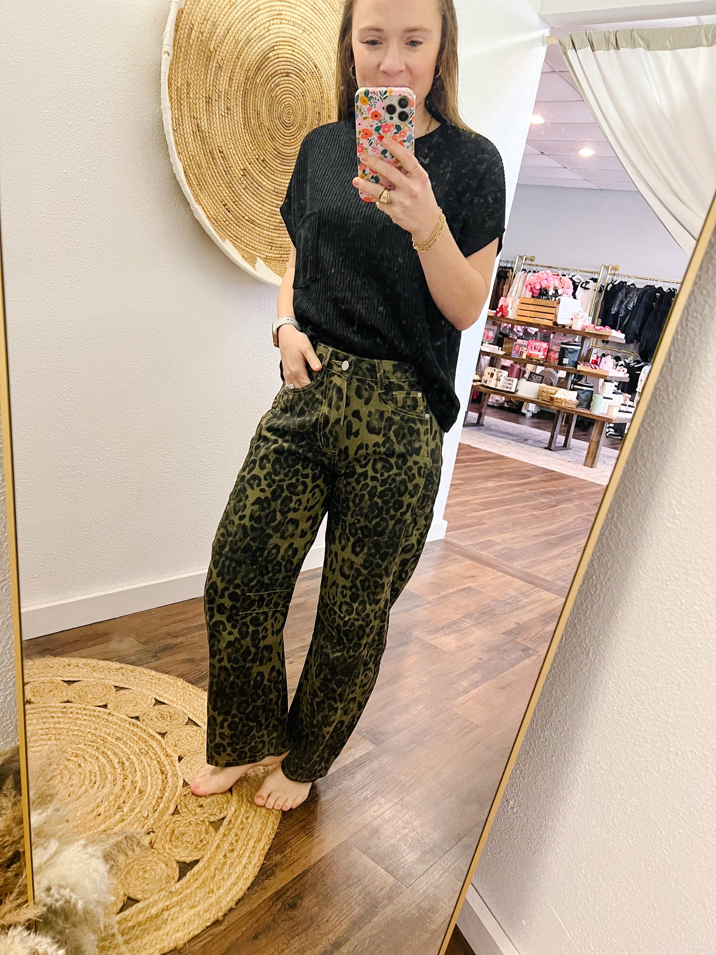 Cheetalocious Barrel Jeans