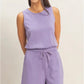Sleeveless romper