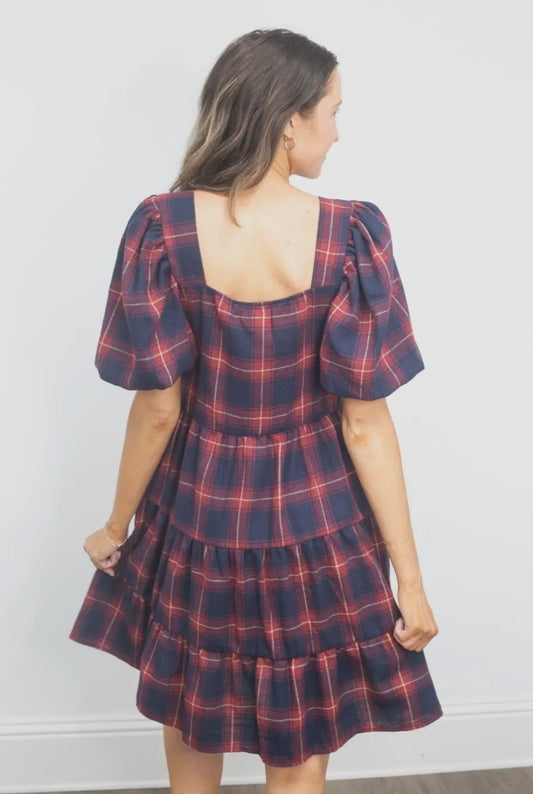 Holly Dolly Plaid Dress