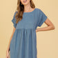Cozy Babydoll Dress with Pockets