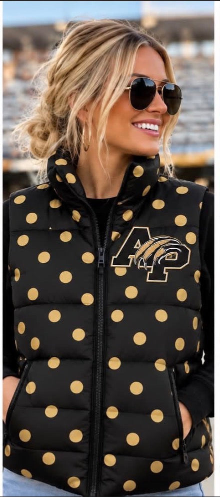 Anahuac Panthers Puffer Vest