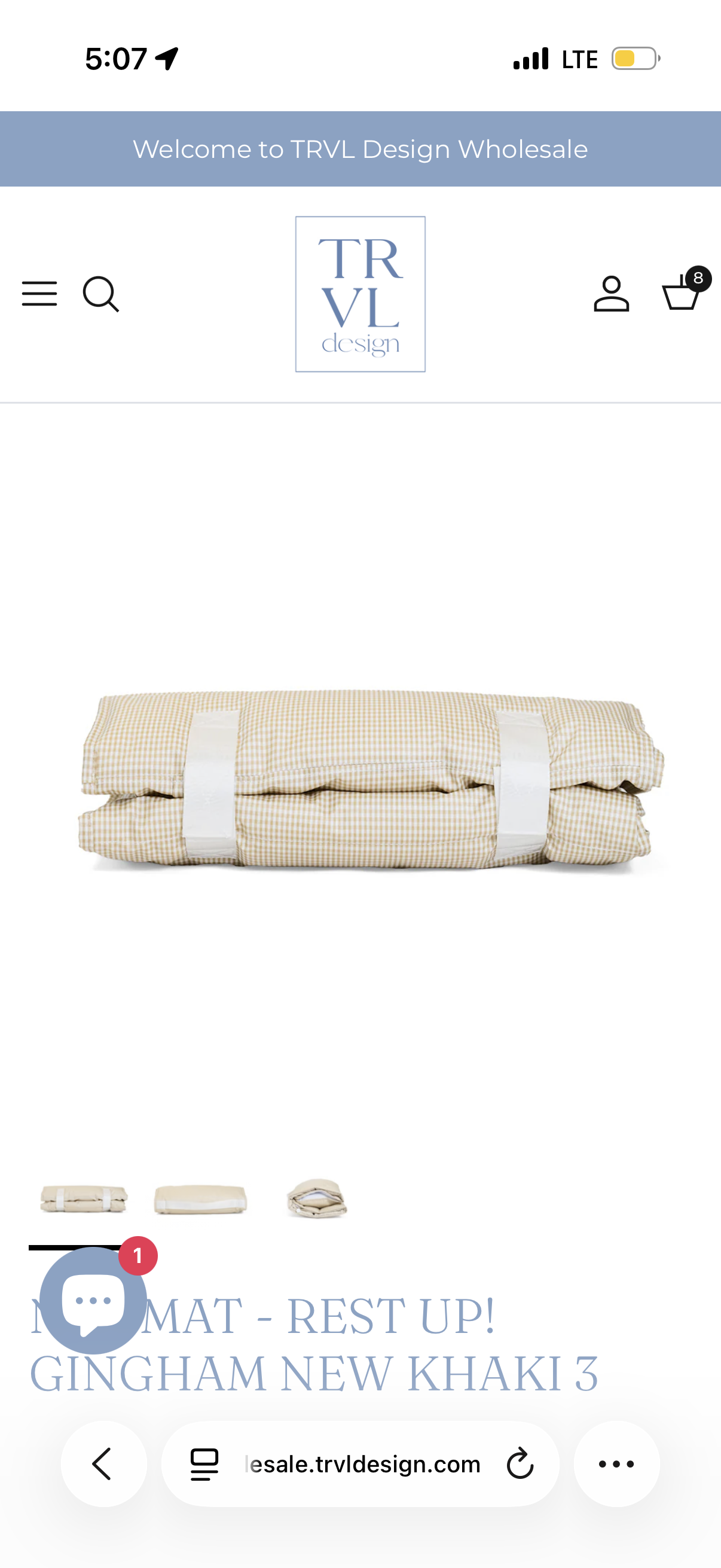 KIDS- TRVL Nap Mat