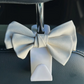 Pleather Bow Car Hanger