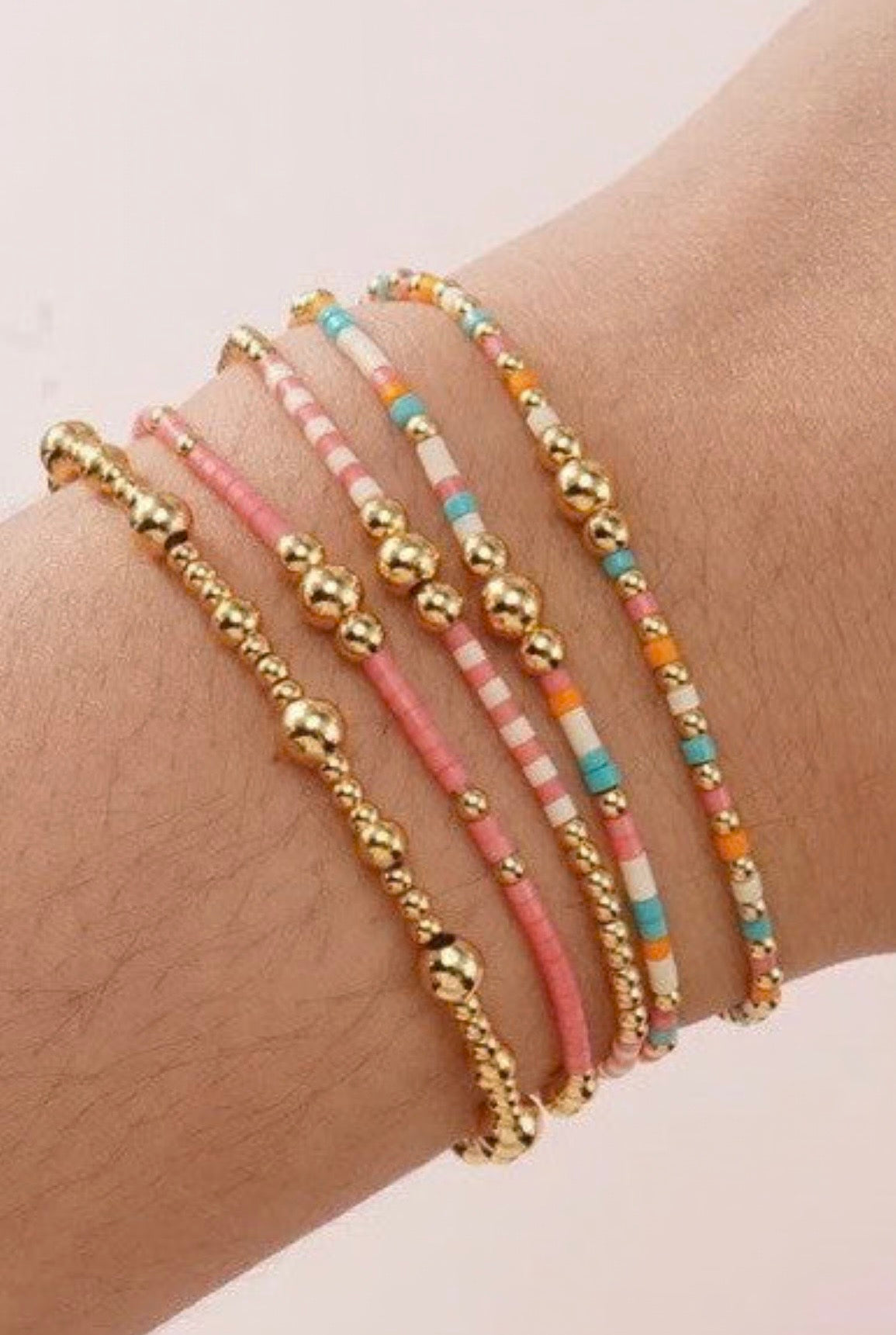 Multi Layered Stone Bracelet