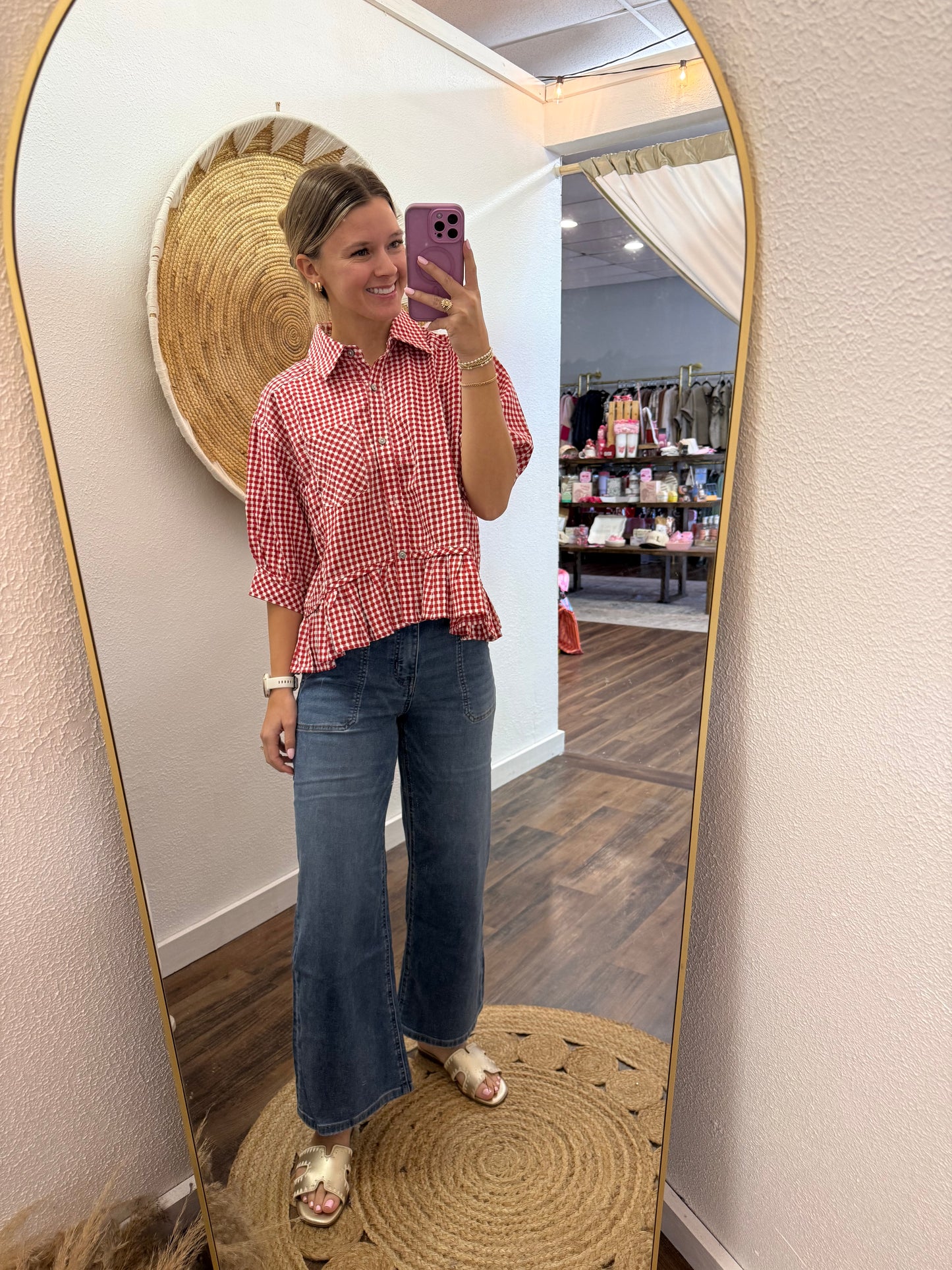 Vervet Baggy Ankle Cut Jeans