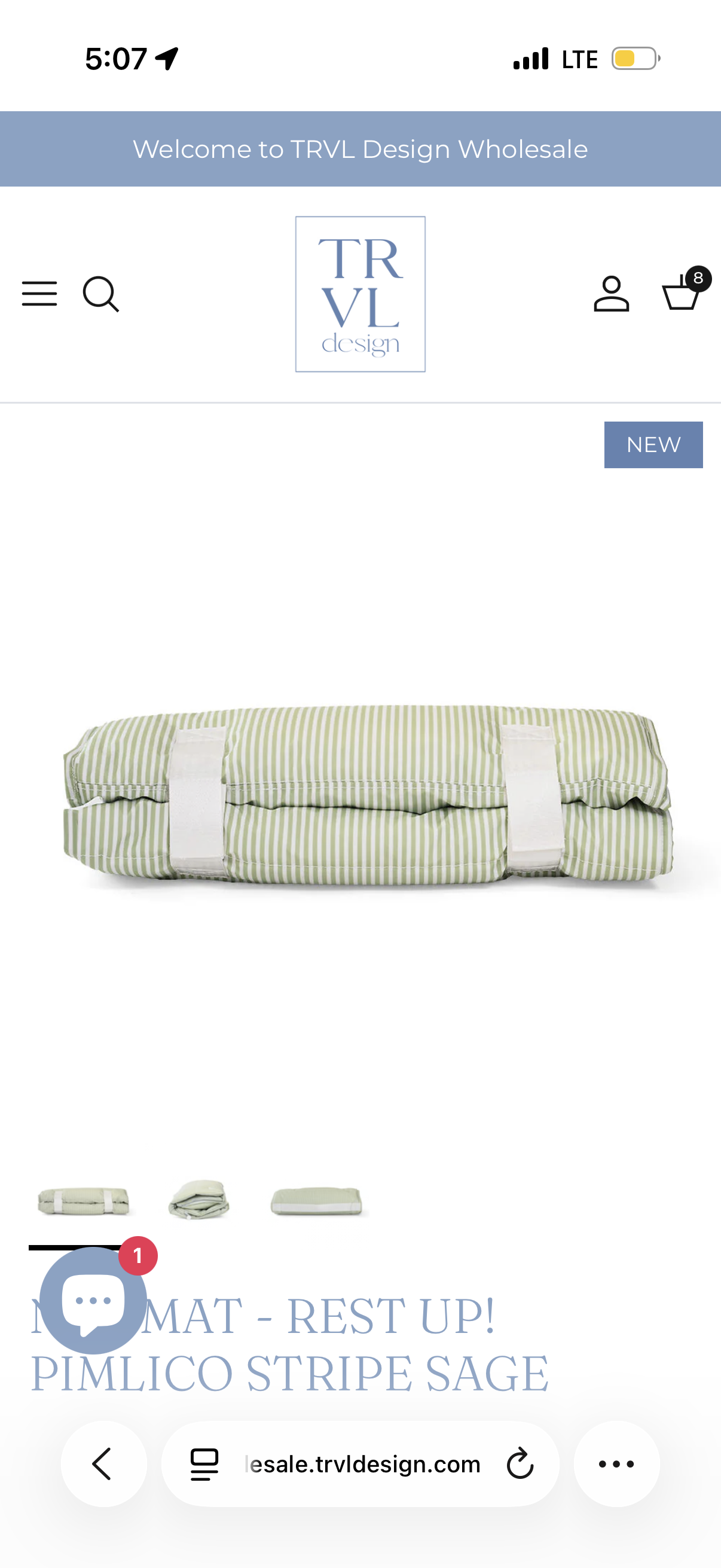 KIDS- TRVL Nap Mat