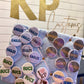 Gingham & Balloon Gameday Pin
