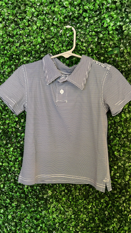 Navy Stripe Polo