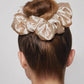 Champagne Cloud 9 Satin Pillow Scrunchie