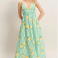 Lemon Stripe Maxi