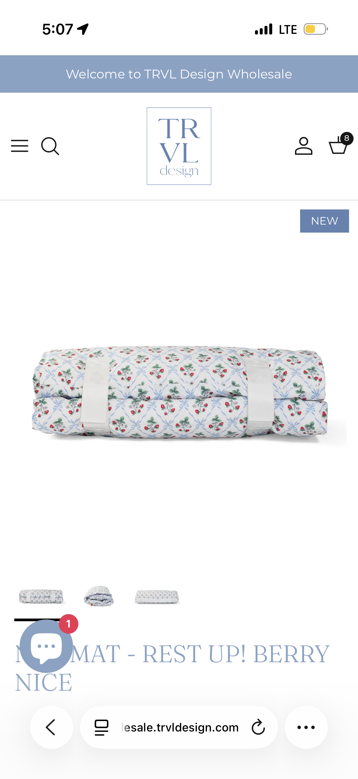 KIDS- TRVL Nap Mat