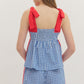 American Girl Gingham Set