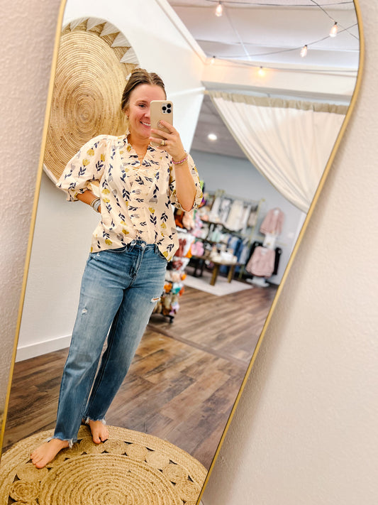 The Golden Meadow Blouse