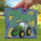 KIDS- easily distracted by tractors tee￼