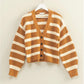 Cozy Fall Stripe Cardigan
