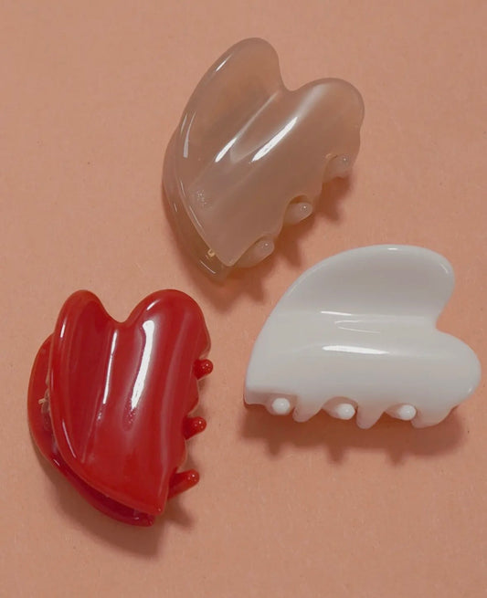 Small Heart Hair Clip