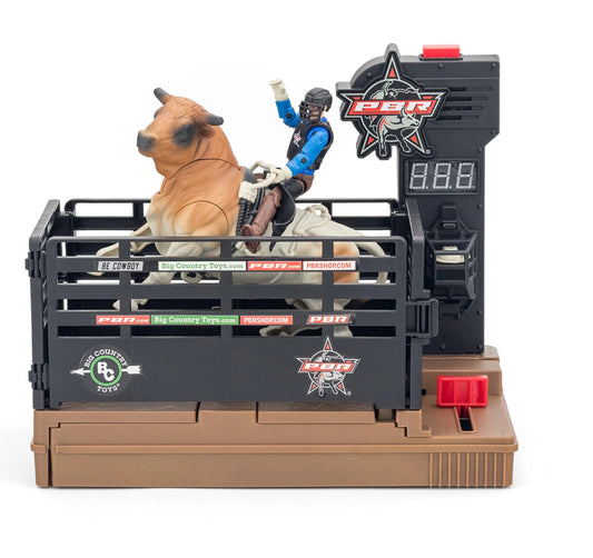 PBR BUCKING BULL & RIDER