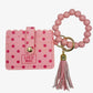 LULU MAC Polka Dot Wristlet