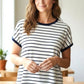 Jersey Striped Top