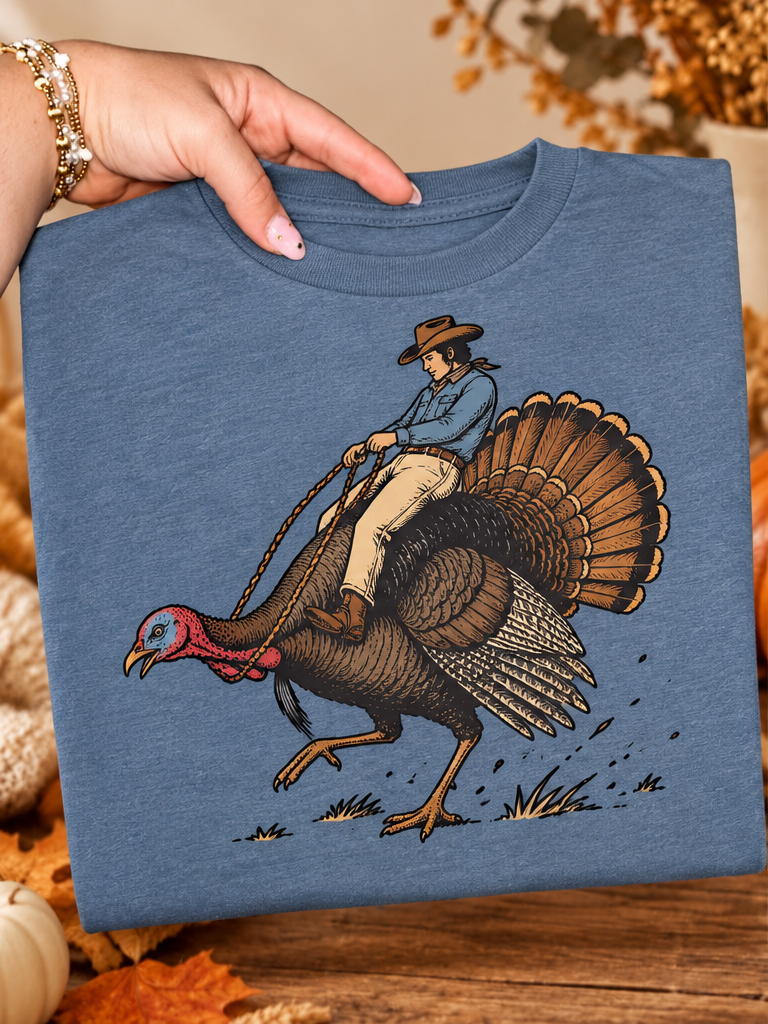 KIDS- Cowboy Turkey Shirt
