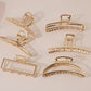 Variety Gold Claw Clips