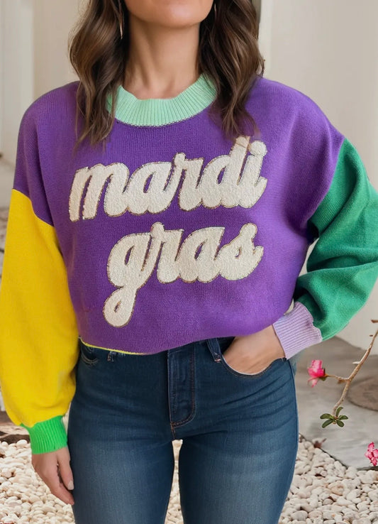 Mardi Colorblock Sweater