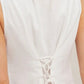 Corset Back Peekaboo Tank