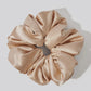 Champagne Cloud 9 Satin Pillow Scrunchie