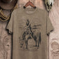 Wild West Cowgirl Graphic Top
