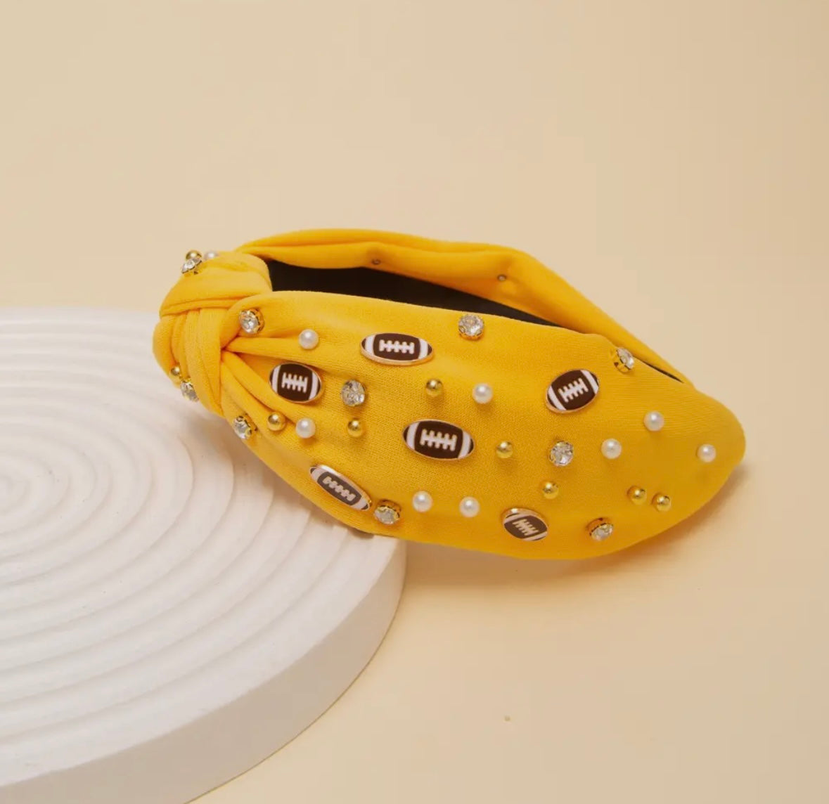 Game Day Football Jeweled Headband