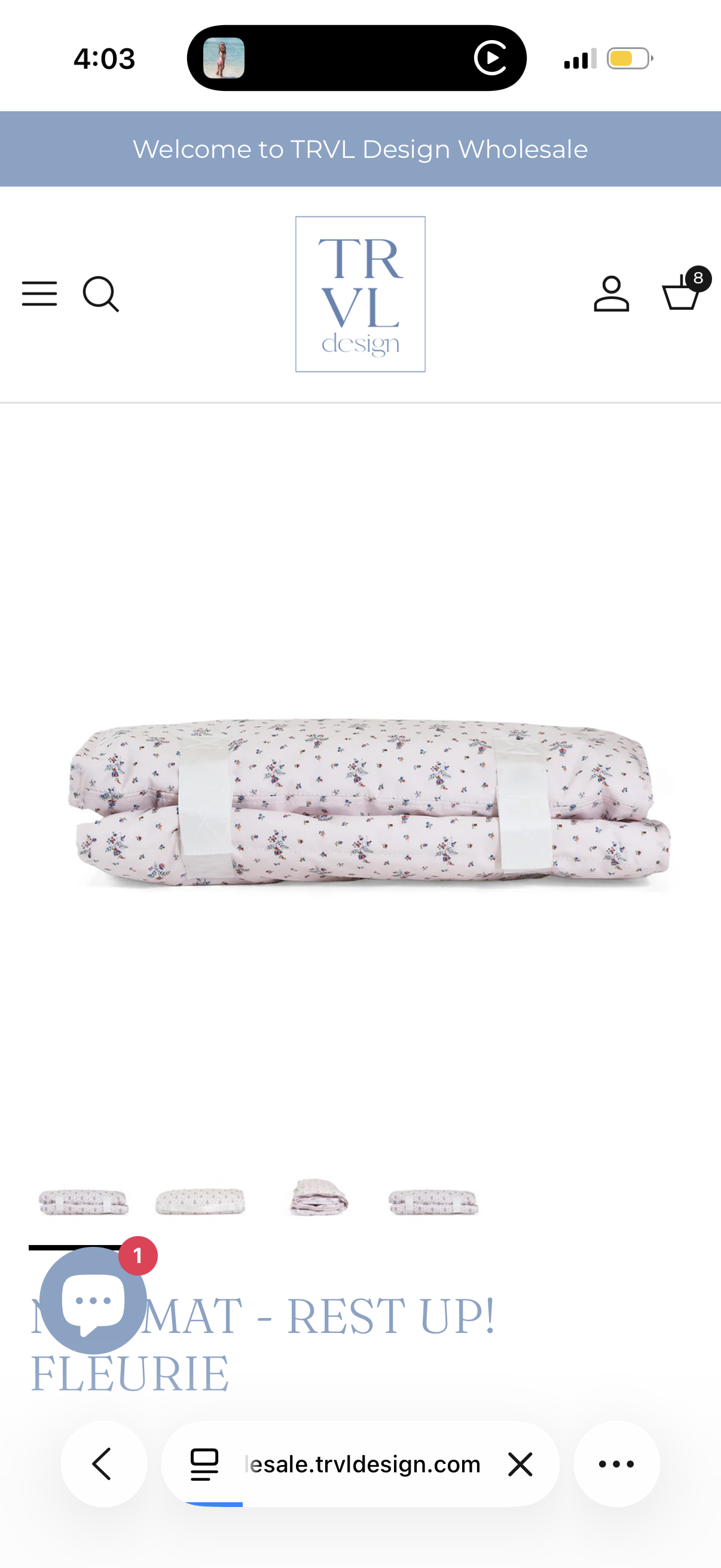 KIDS- TRVL Nap Mat