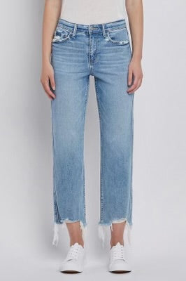 High Rise Regular Straight Jean