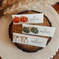 Pumpkin Clay Studs