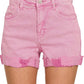Colored Cuff Shorts