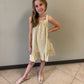 Girls Checkered Ruffle Dress