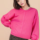 Cozy Core Waffle Knit Top