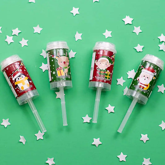 Festive Christmas Friends Confetti Poppers Vanilla Scented