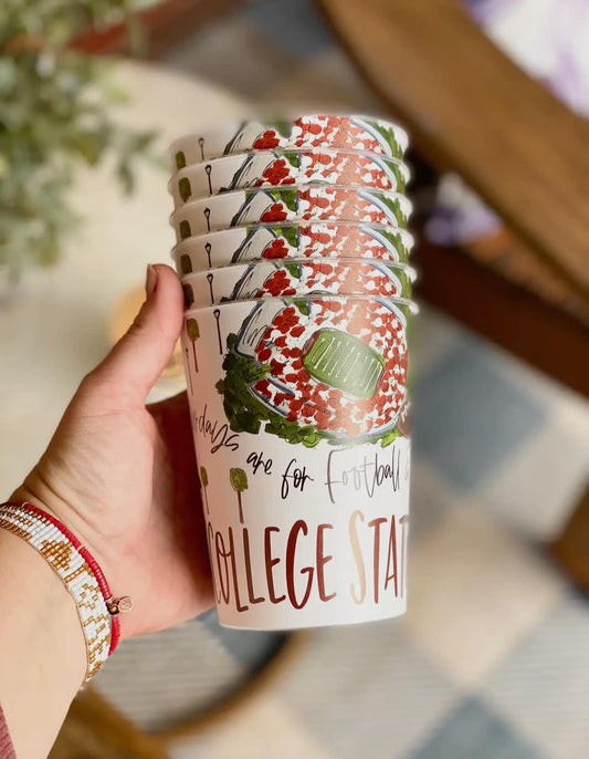 College station reusable cups