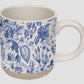 Blue Delft Stoneware Coffee Mug