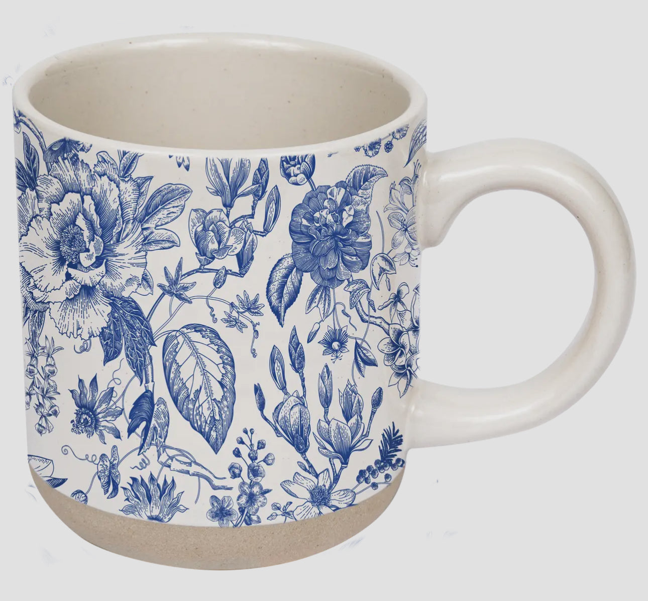 Blue Delft Stoneware Coffee Mug