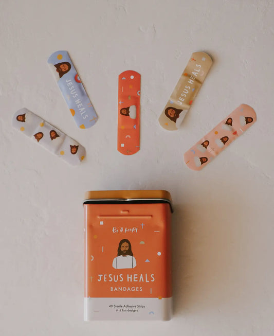 Jesus heals bandaids