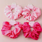 Solid Color Satin Scrunchie