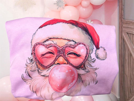 Bubble gum Santa