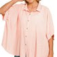 Plus Boxy Button Top
